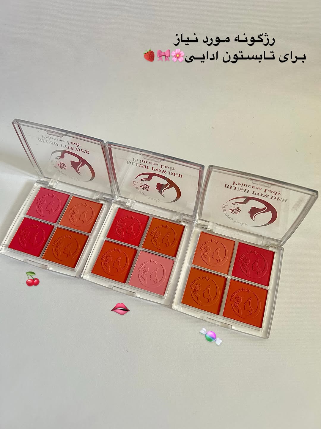 پلت سایه و رژ گونه پرنسس لیدی