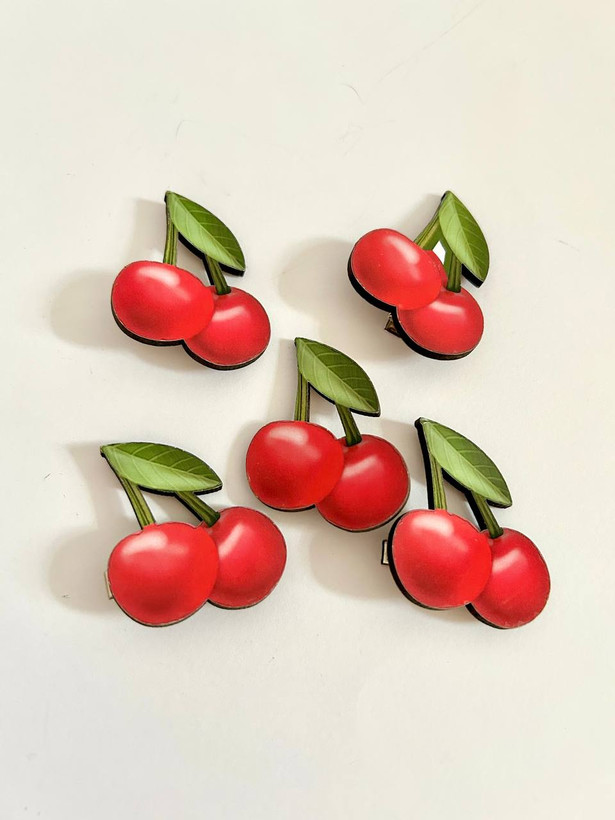 گیره مو ایموجی گیلاس