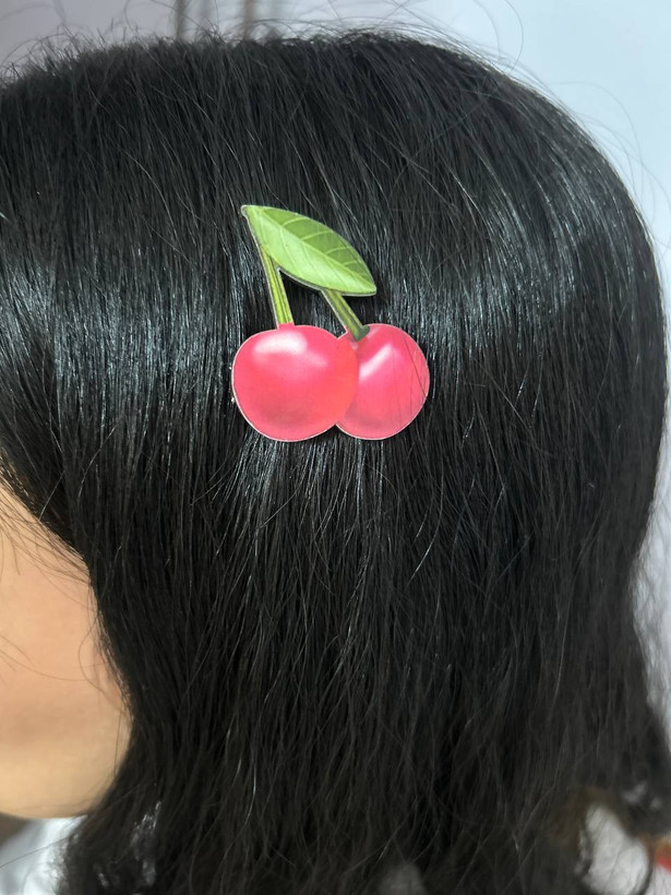 گیره مو ایموجی گیلاس